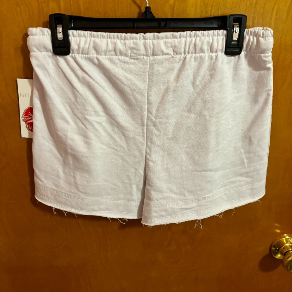 Hot‎ Kiss Medium White Drawstring Loungewear Shorts - Picture 10 of 13